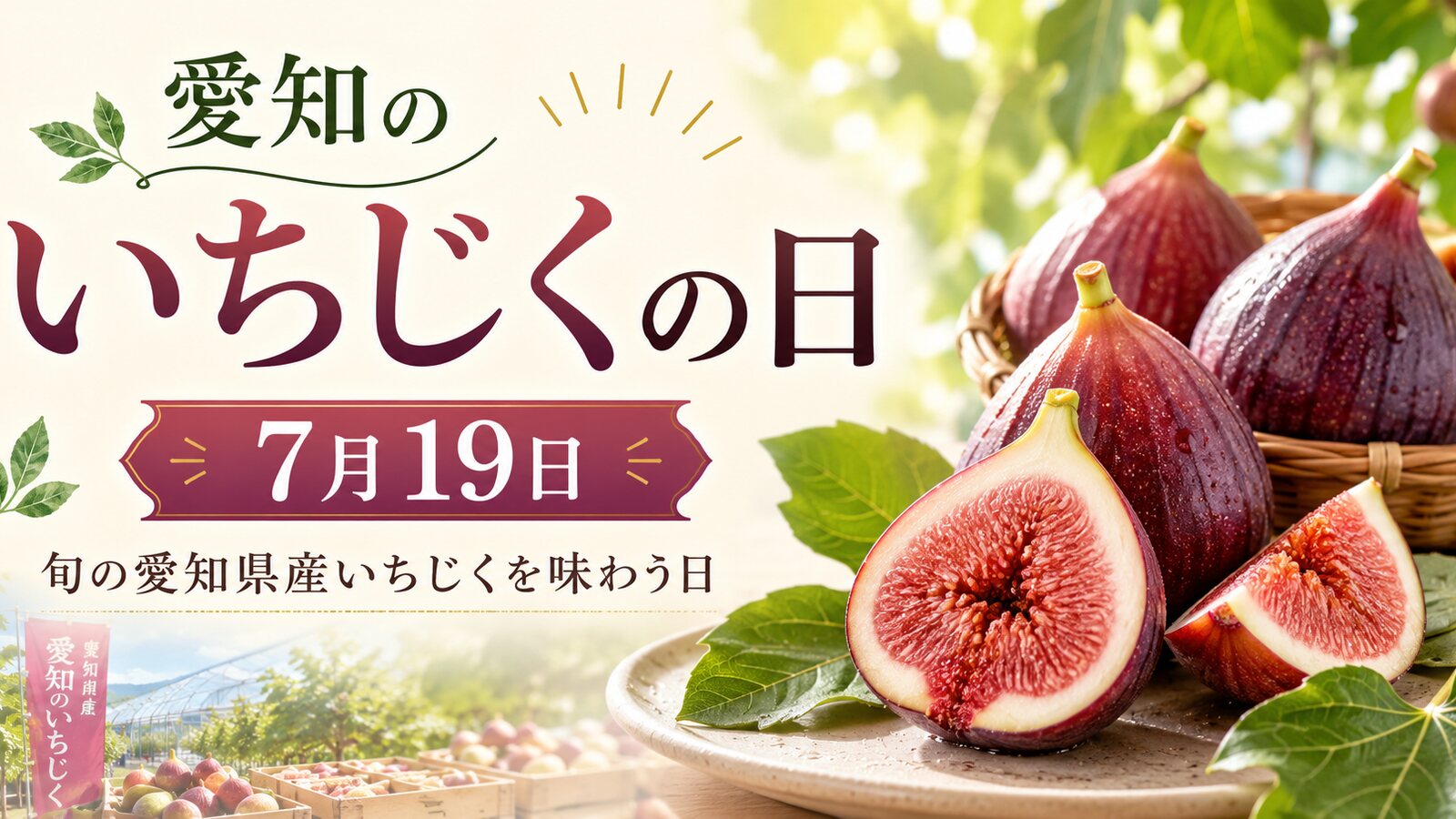 愛知のいちじくの日のイメージ画像