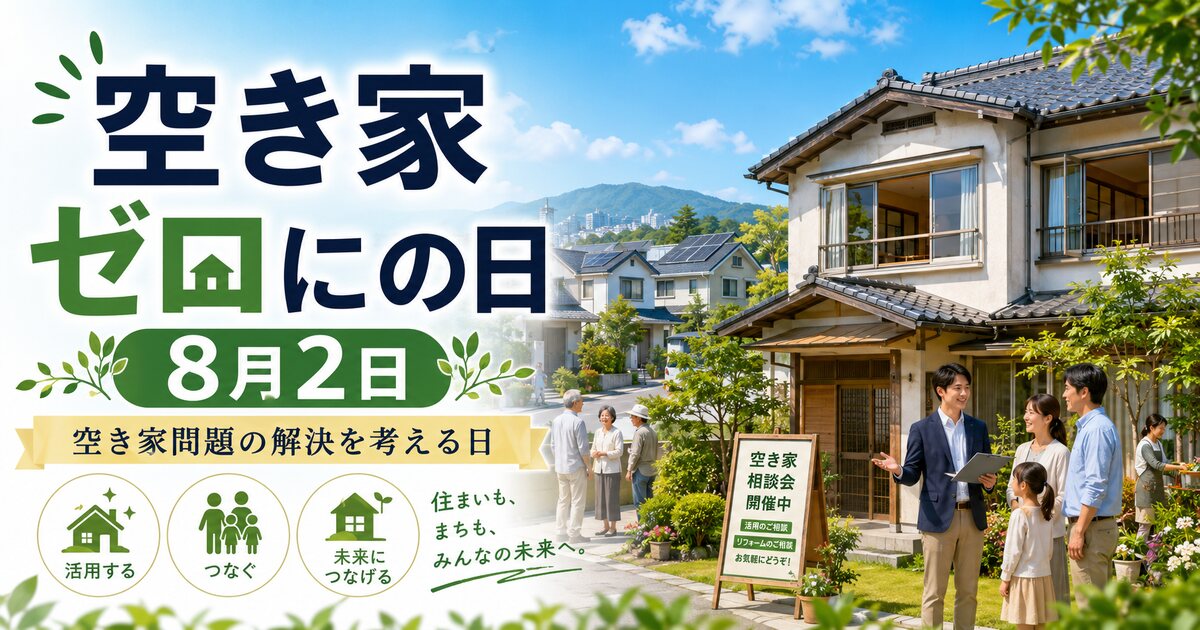 空き家ゼロにの日のイメージ画像