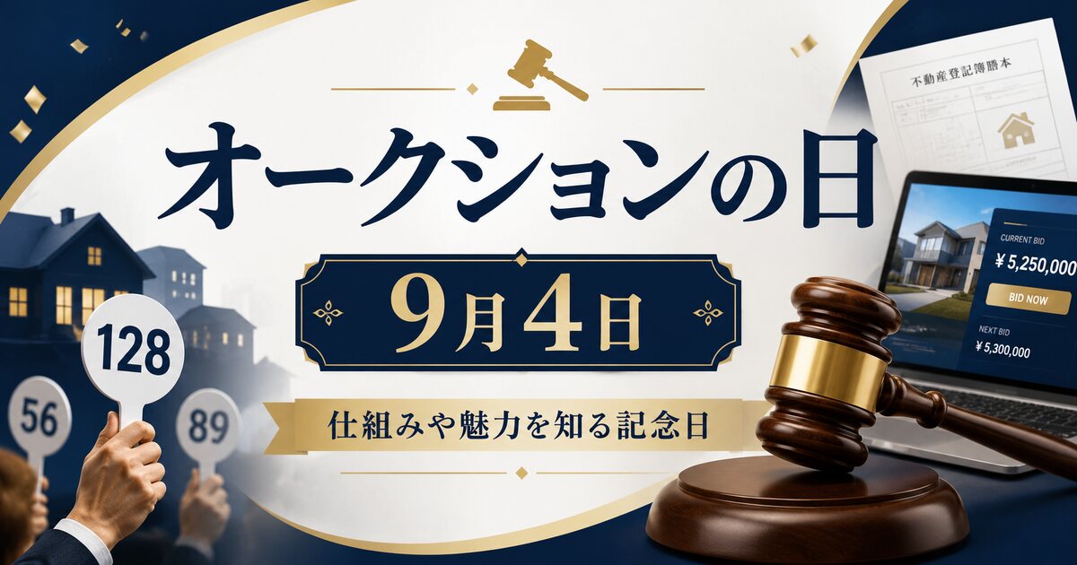 オークションの日のイメージ画像