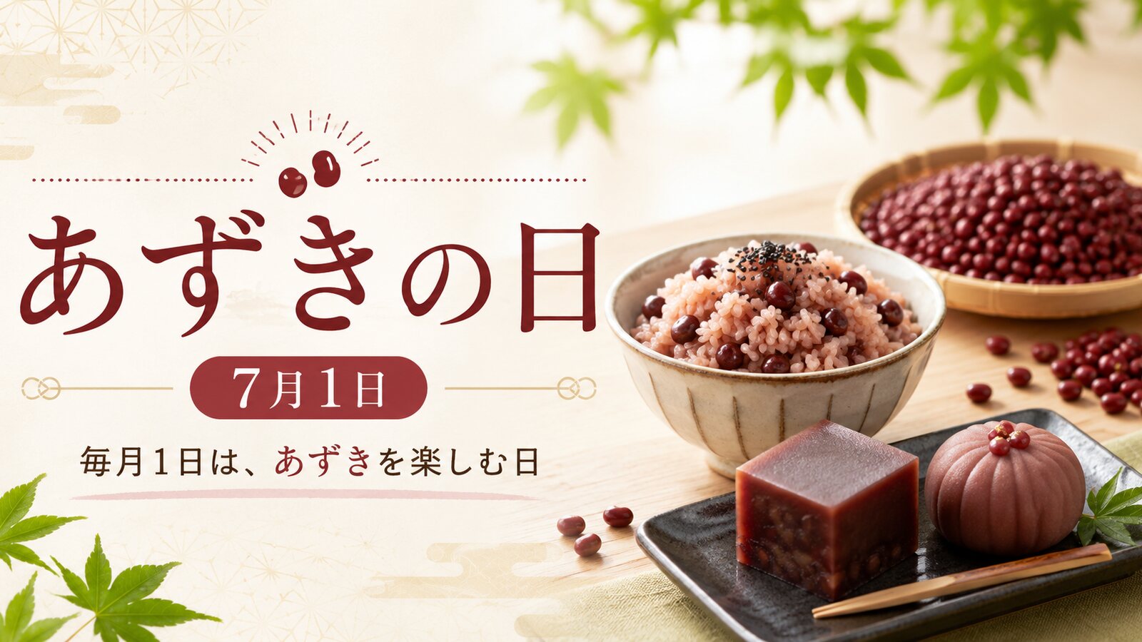 小豆の日のイメージ画像