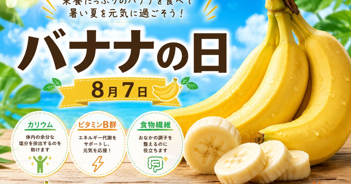 バナナの日のイメージ画像