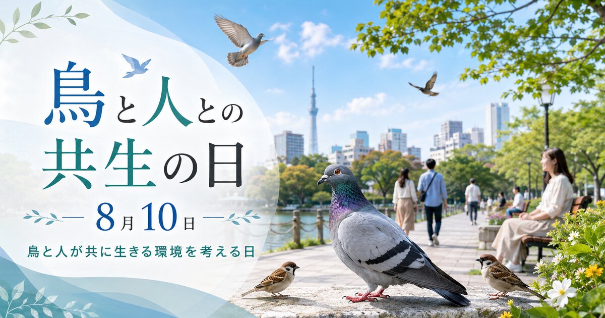 鳥と人との共生の日のイメージ画像