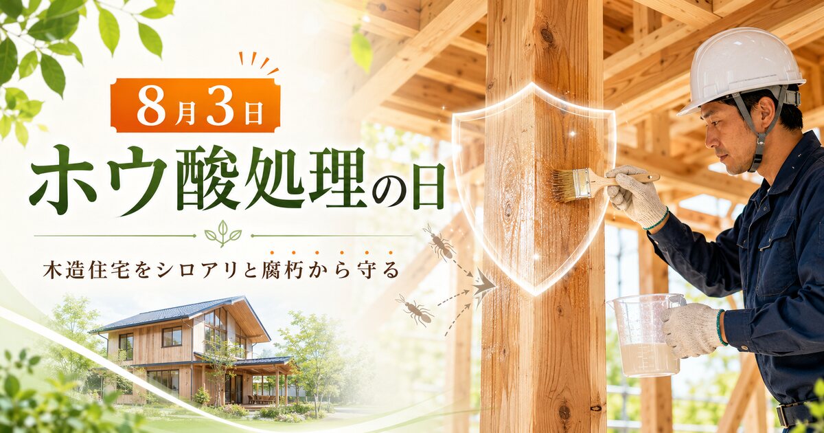 ホウ酸処理の日のイメージ画像