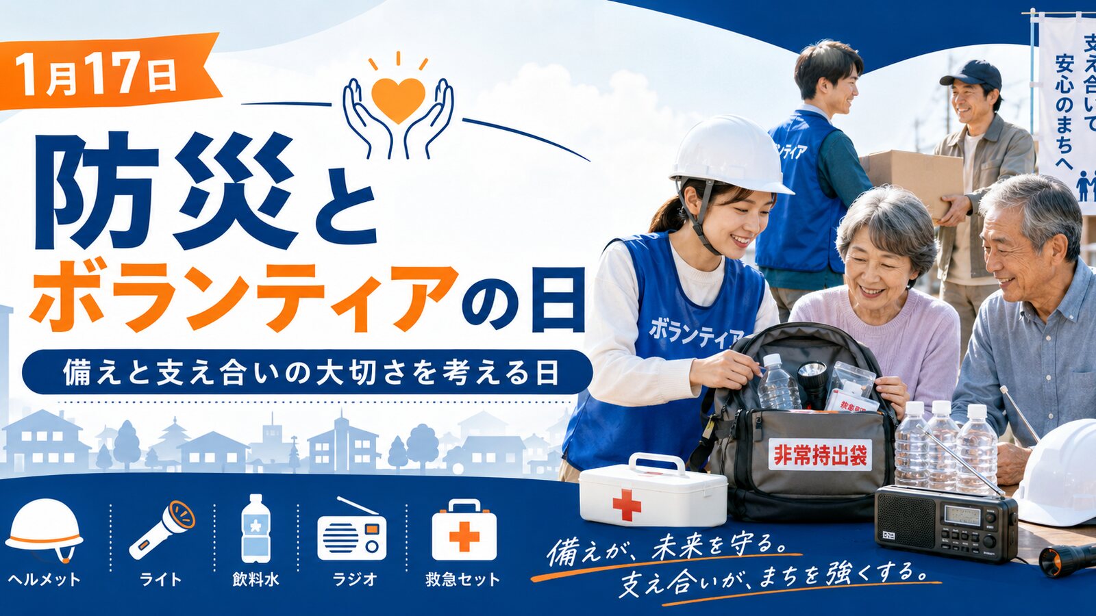 防災とボランティアの日のイメージ画像