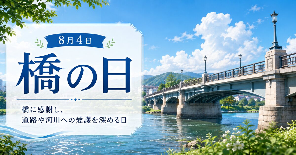 橋の日のイメージ画像