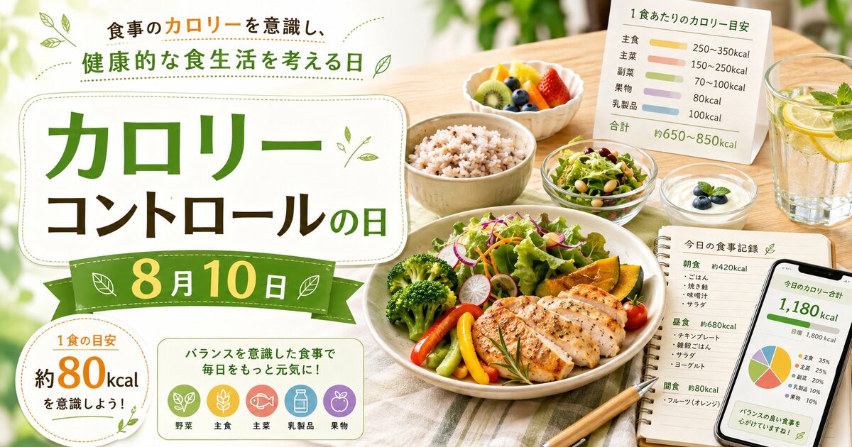 カロリーコントロールの日のイメージ画像