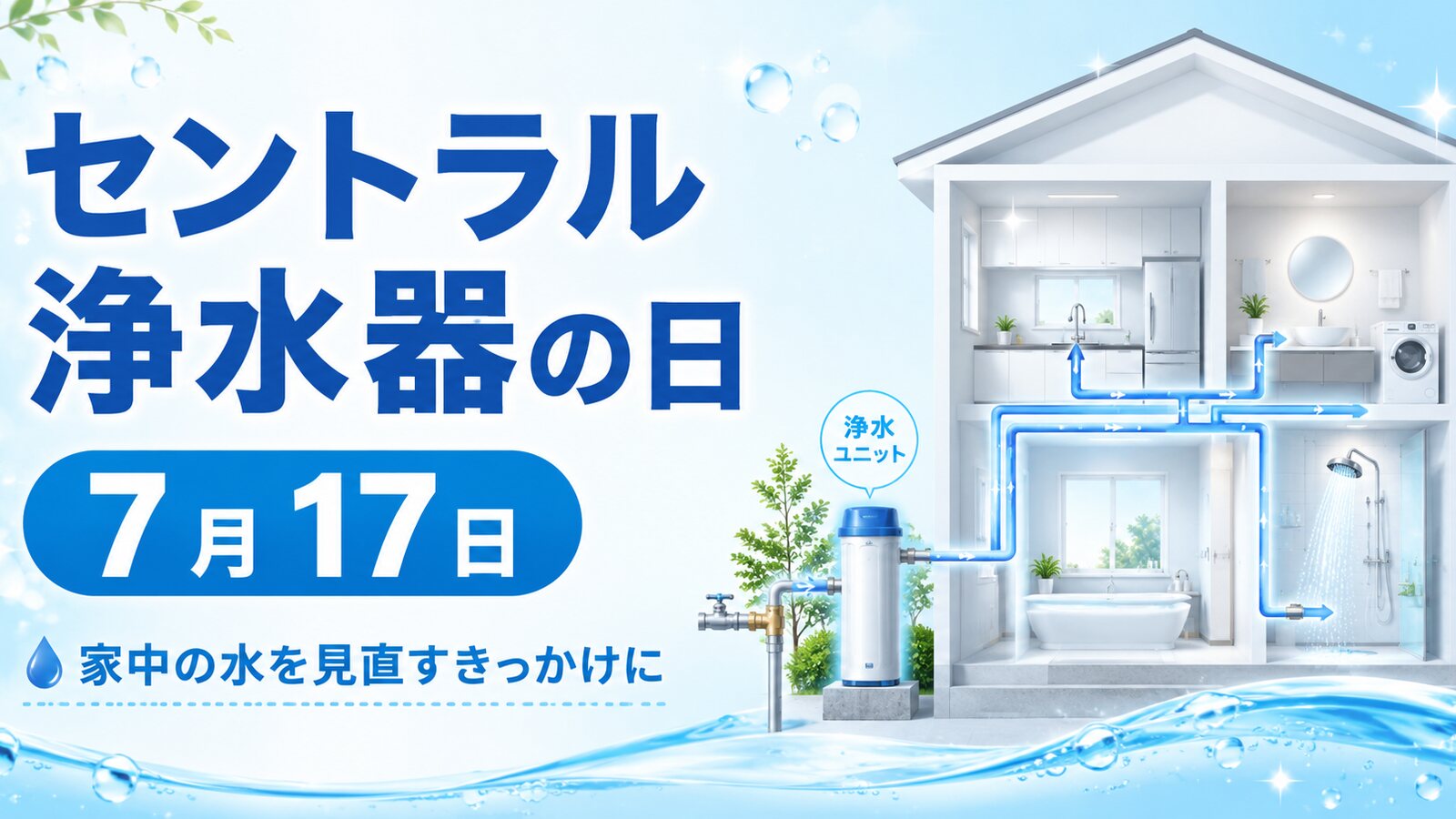セントラル浄水器の日のイメージ画像