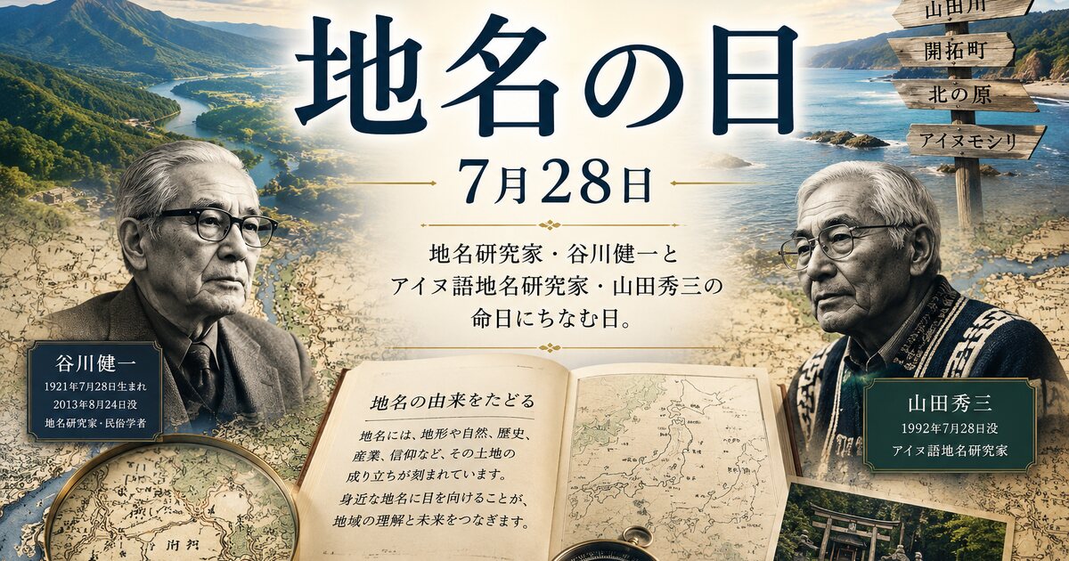 地名の日のイメージ画像
