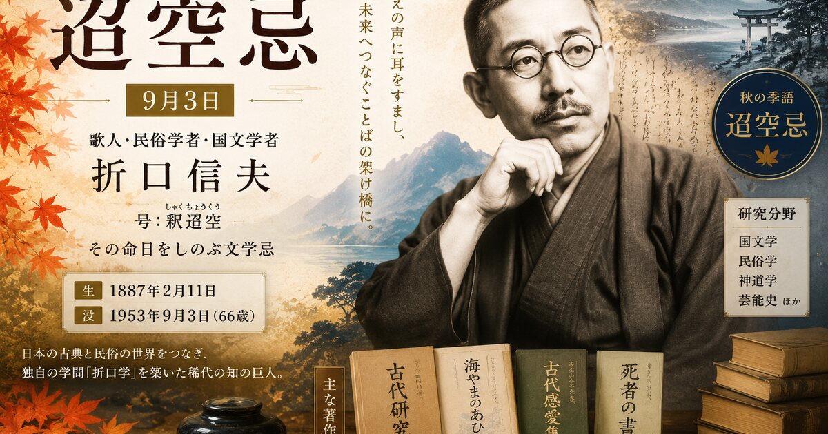 迢空忌のイメージ画像