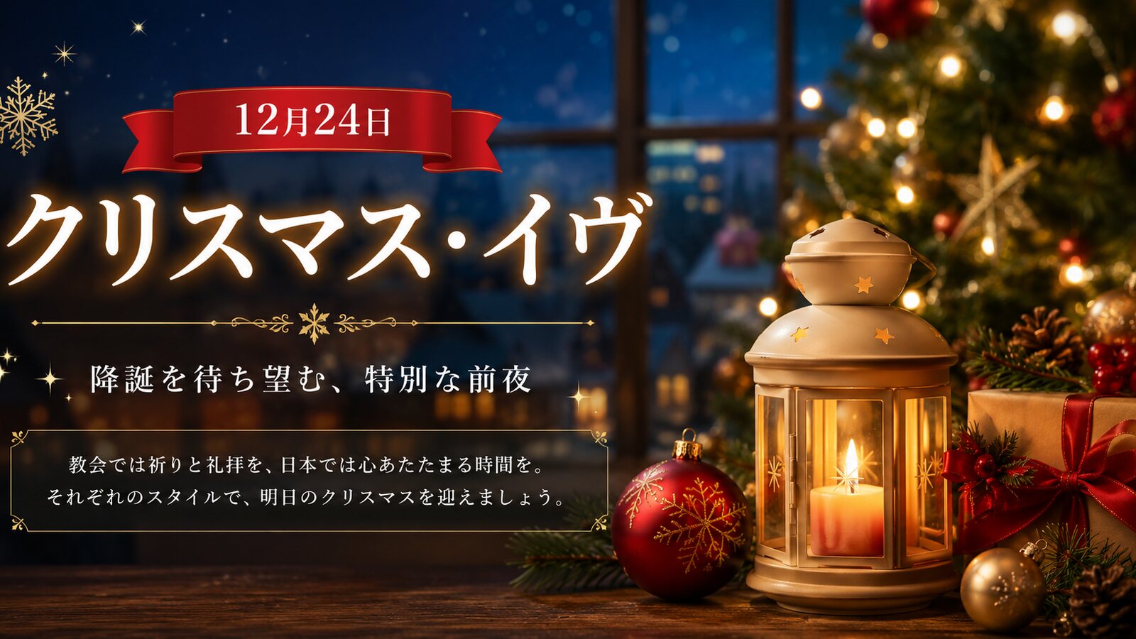クリスマス・イヴのイメージ画像