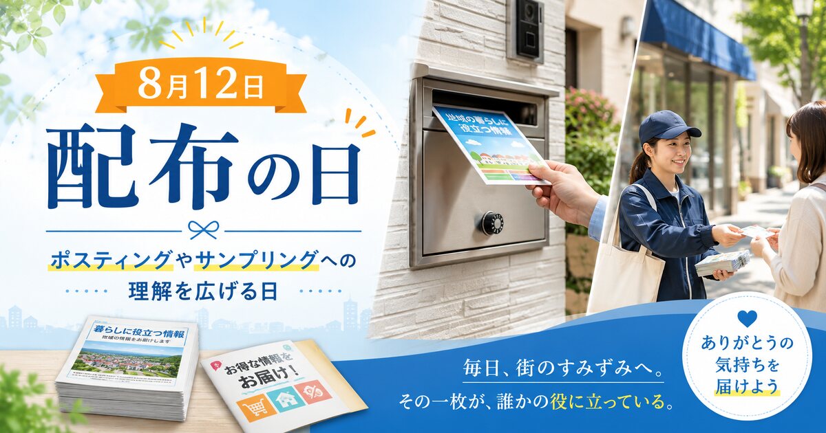 配布の日のイメージ画像