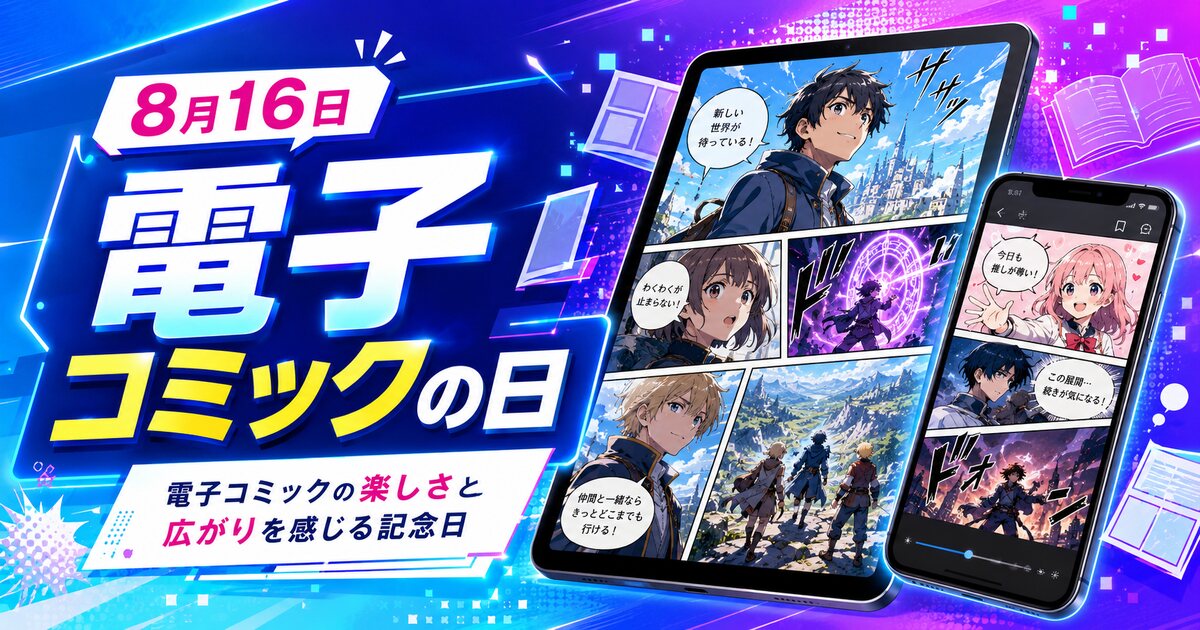 電子コミックの日のイメージ画像