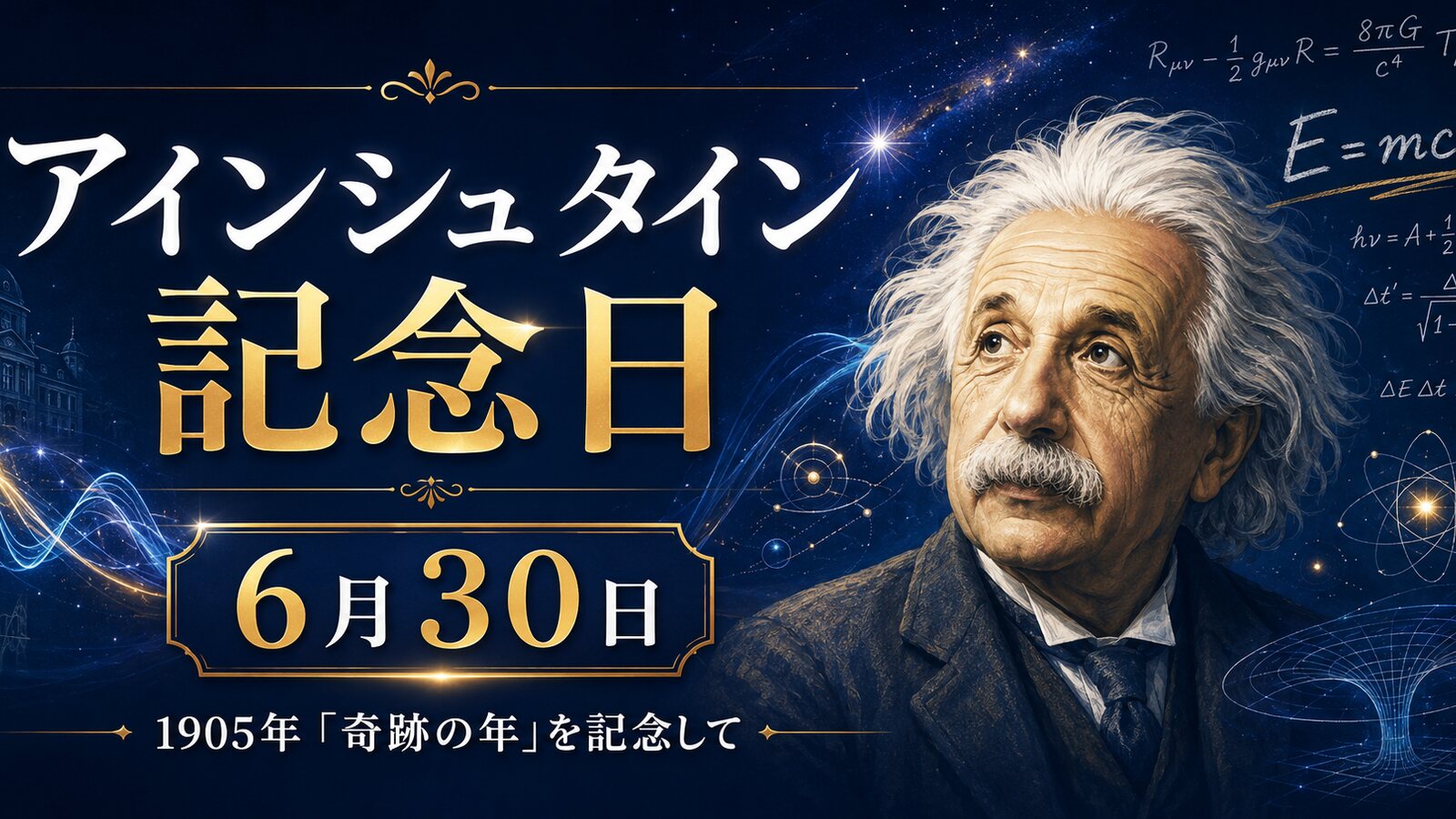 アインシュタイン記念日のイメージ画像
