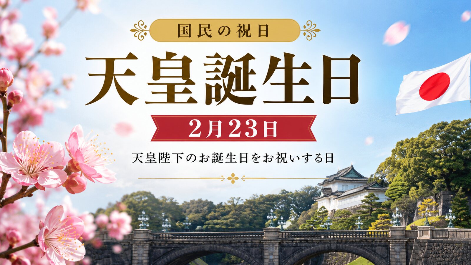 天皇誕生日のイメージ画像