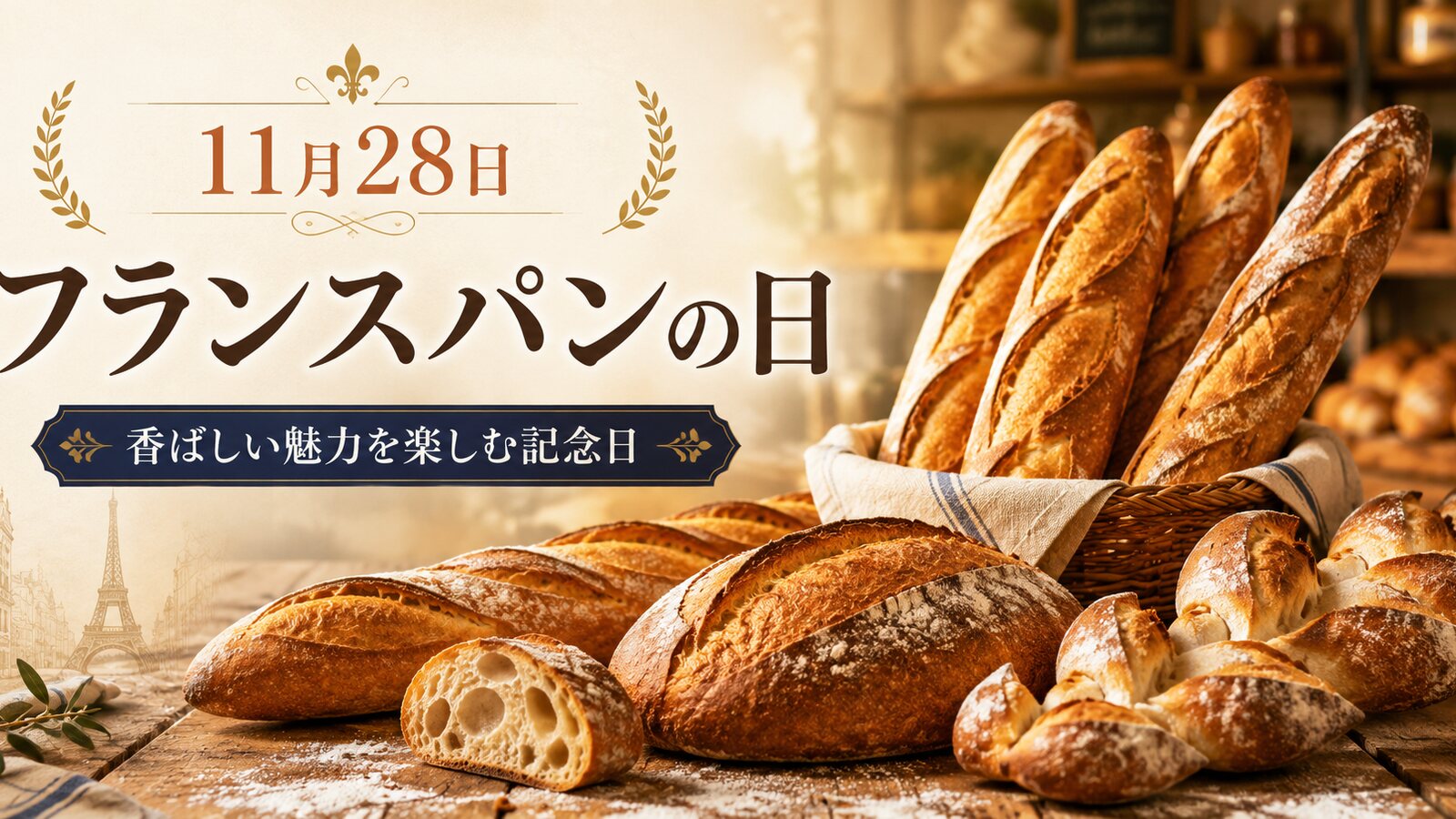 フランスパンの日のイメージ画像