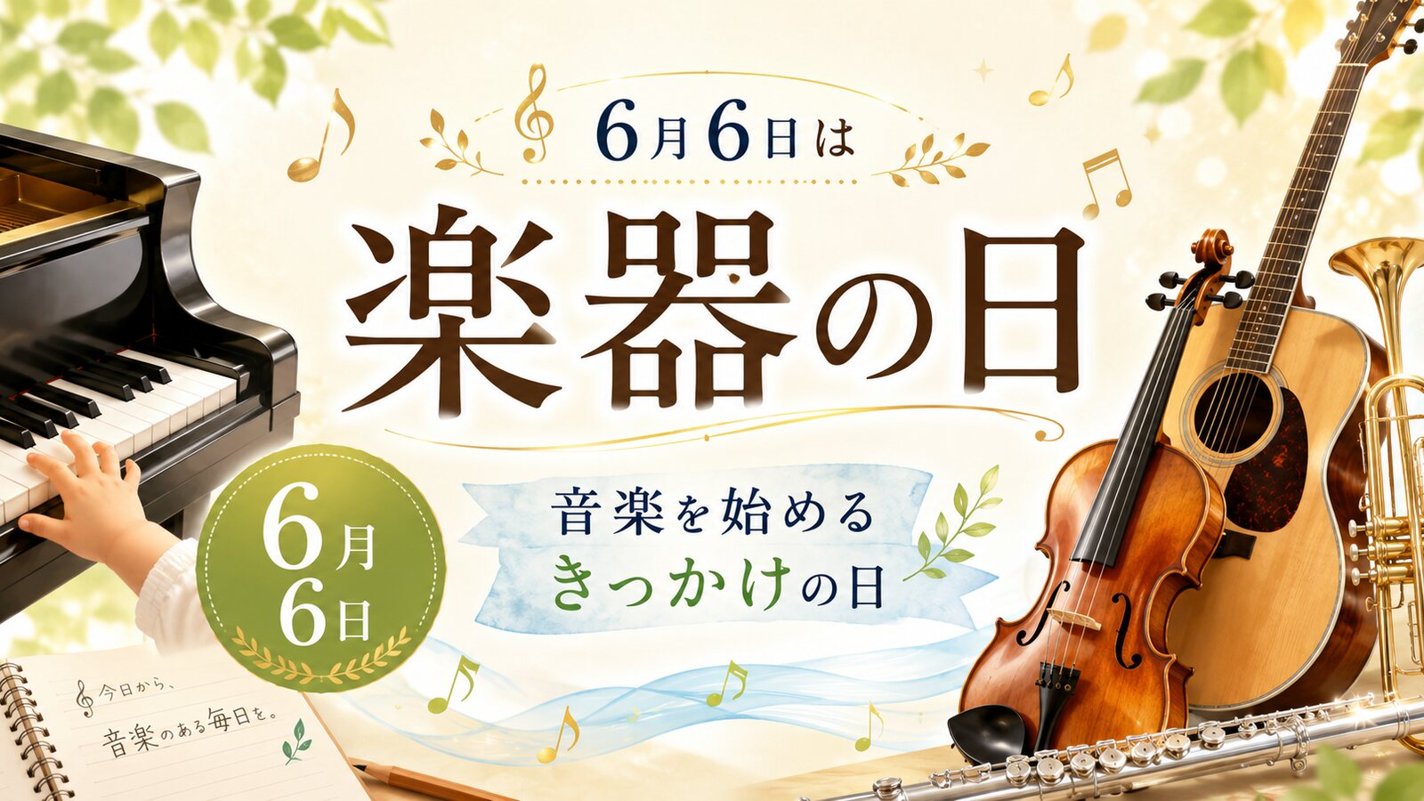 楽器の日のイメージ画像