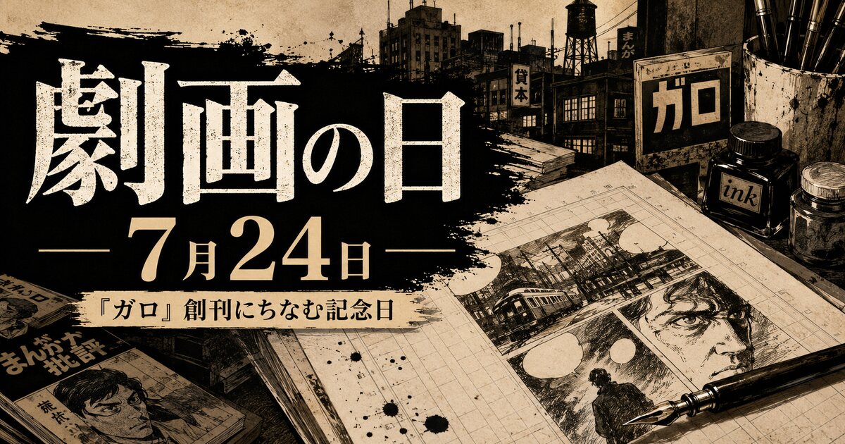 劇画の日のイメージ画像
