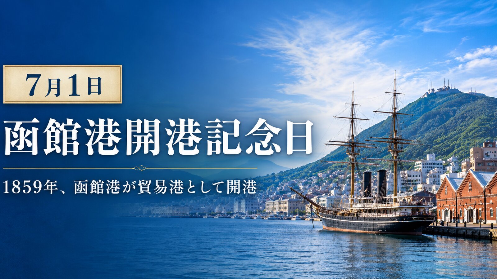 函館港開港記念日のイメージ画像