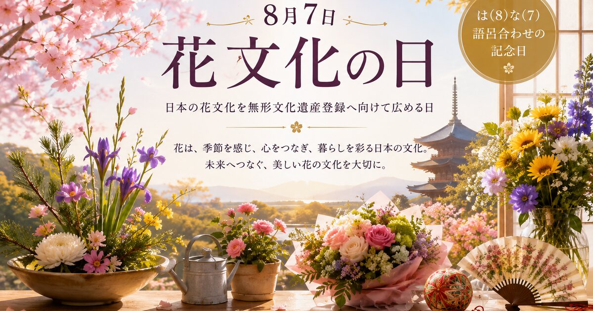 花文化の日のイメージ画像