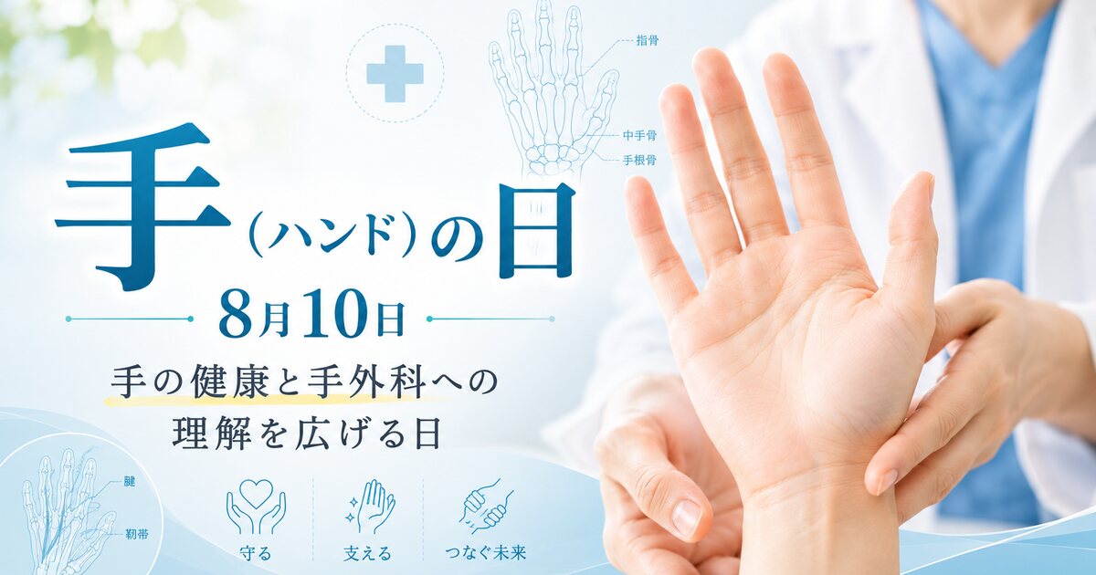 手（ハンド）の日のイメージ画像