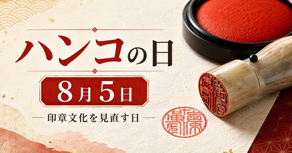 ハンコの日のイメージ画像