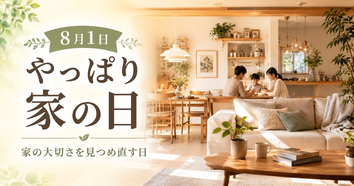 やっぱり家の日のイメージ画像