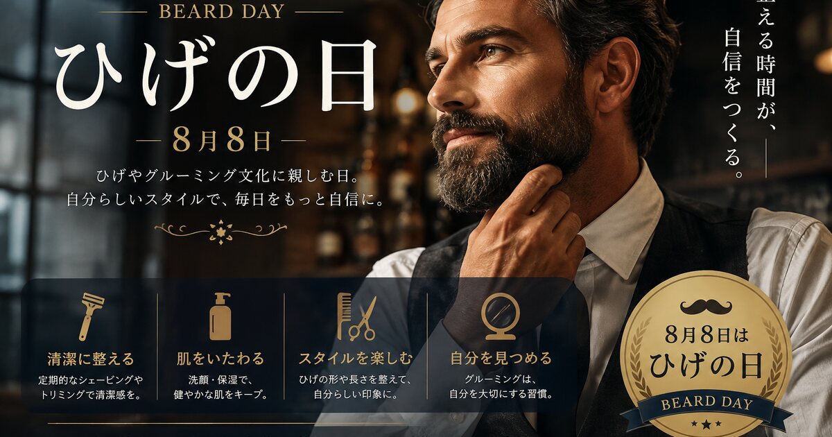 ひげの日のイメージ画像