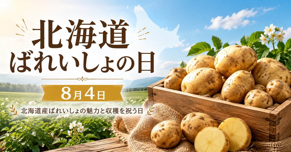 北海道ばれいしょの日のイメージ画像