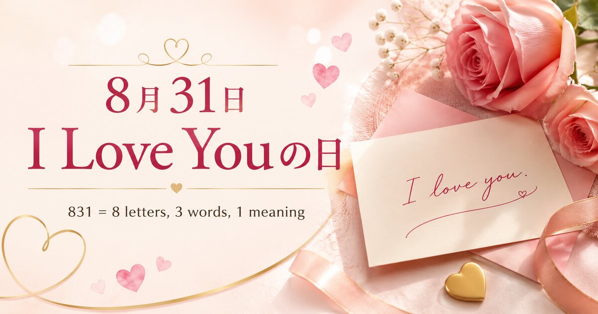 I Love Youの日のイメージ画像