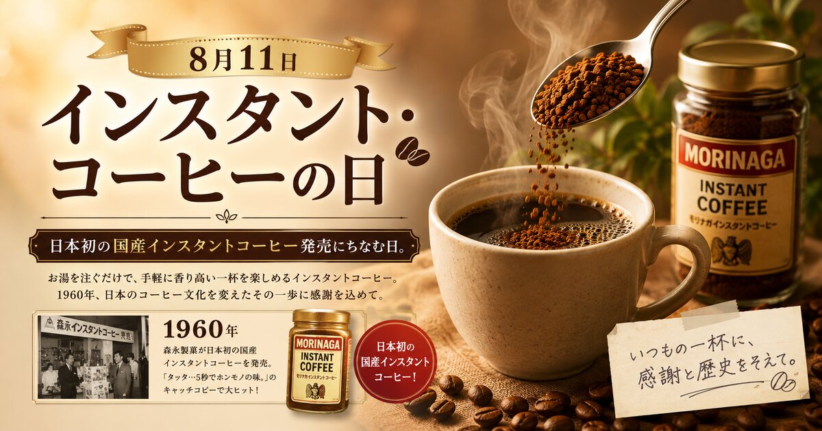 インスタント・コーヒーの日のイメージ画像