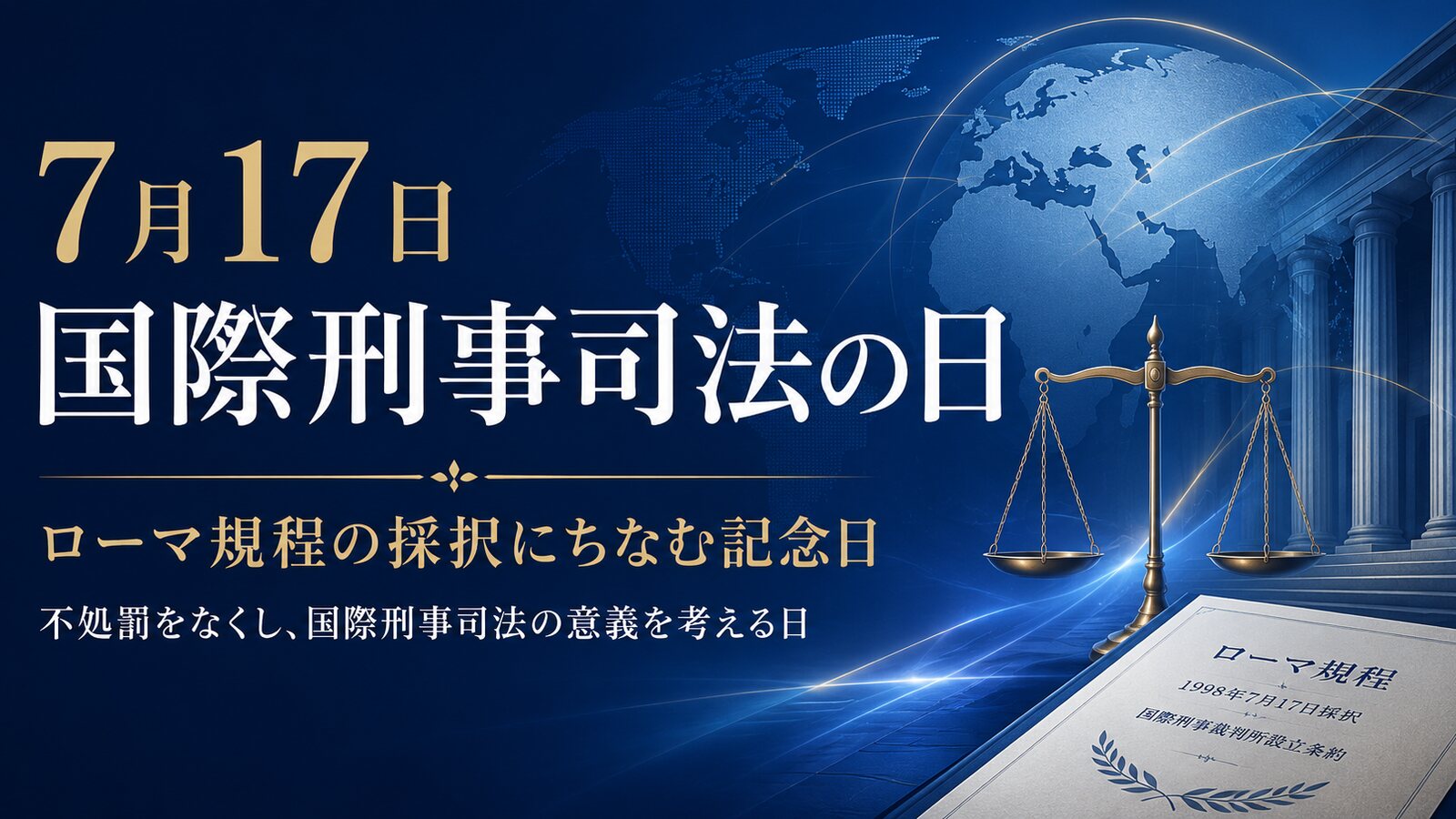国際司法の日のイメージ画像