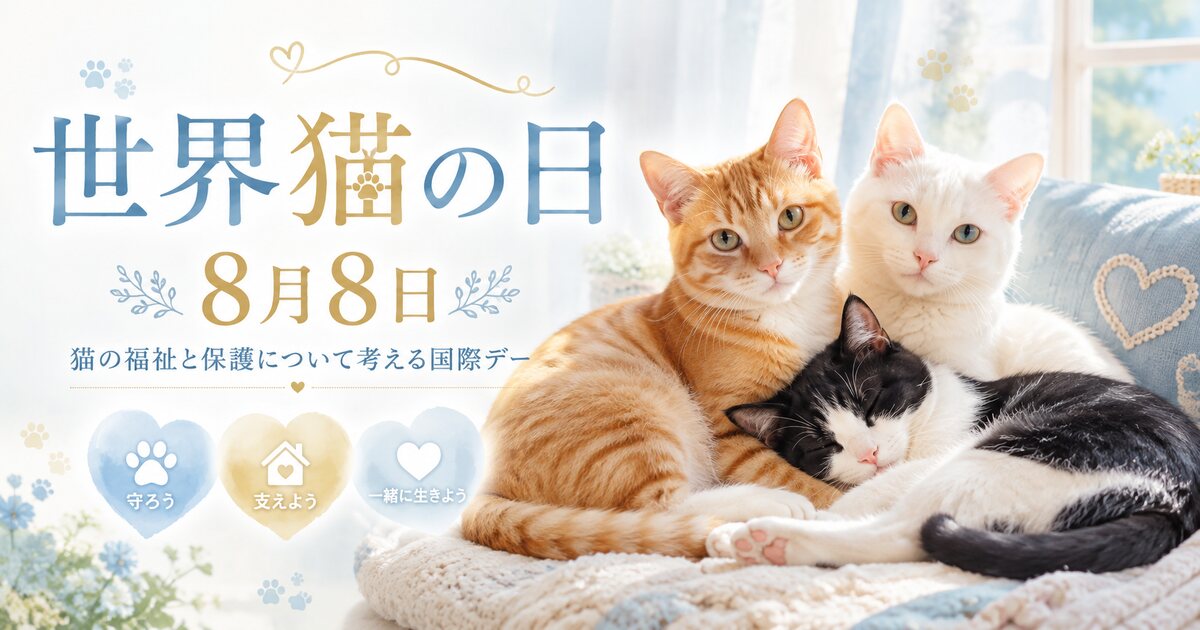 世界猫の日のイメージ画像