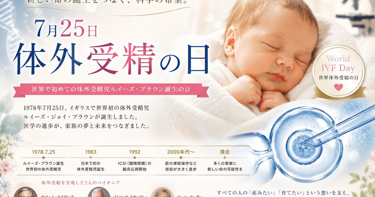 体外受精の日のイメージ画像