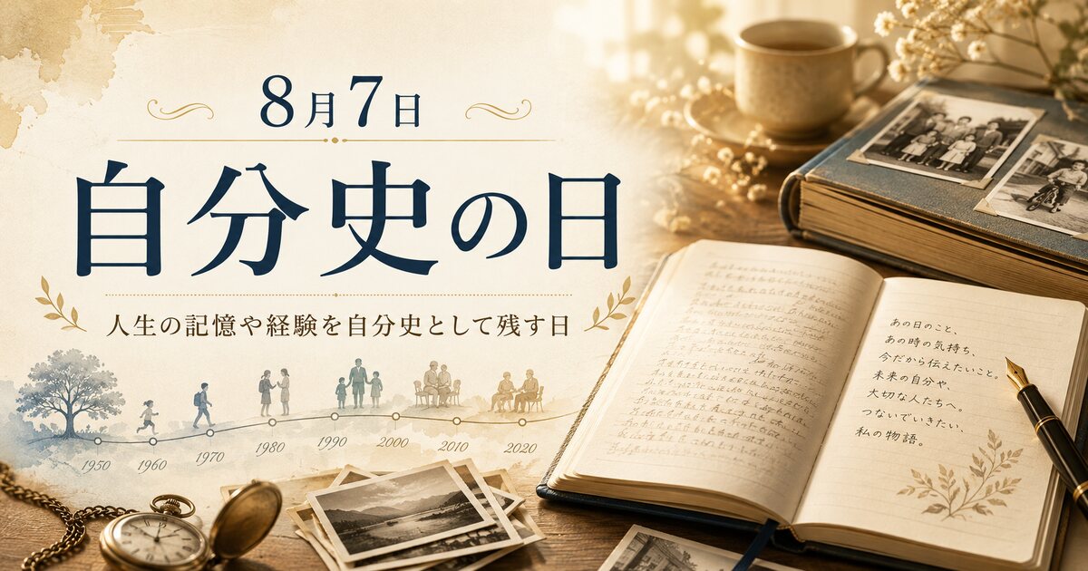 自分史の日のイメージ画像