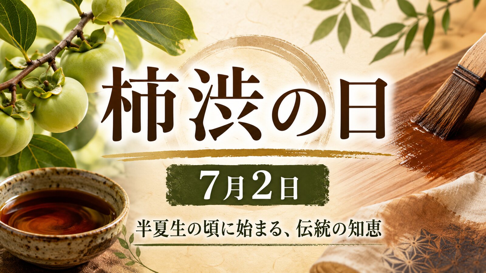 柿渋の日のイメージ画像