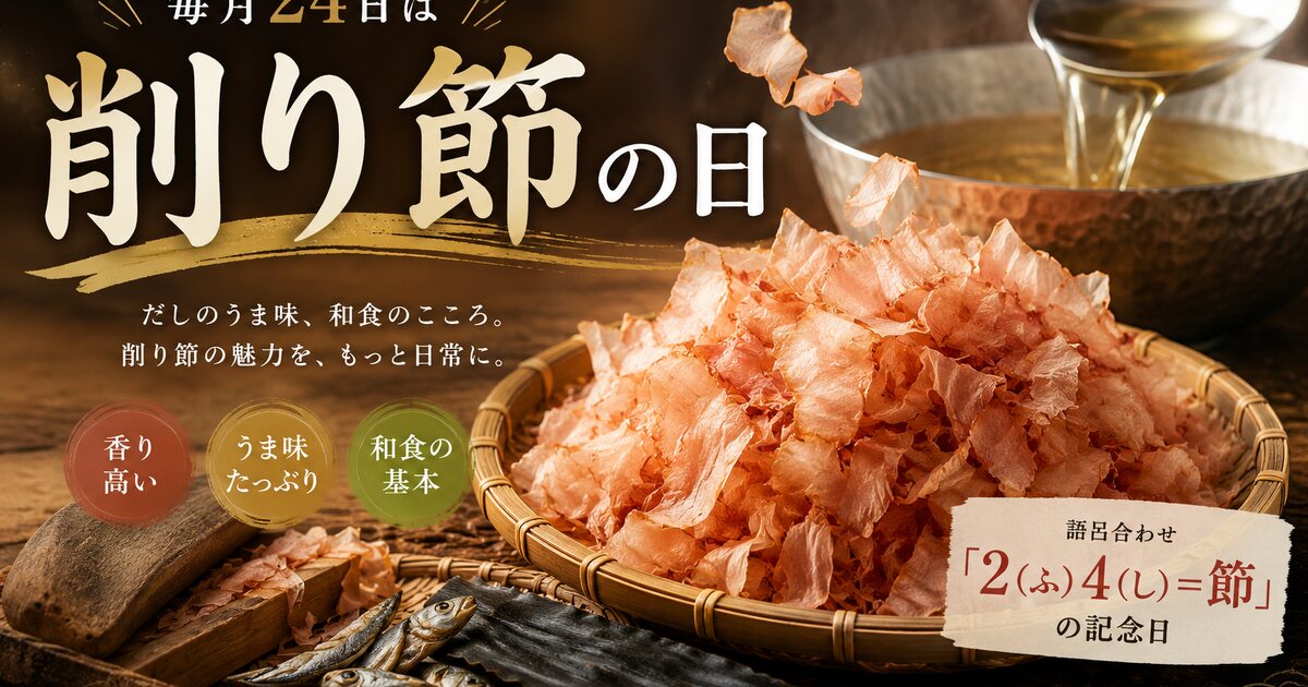 削り節の日のイメージ画像