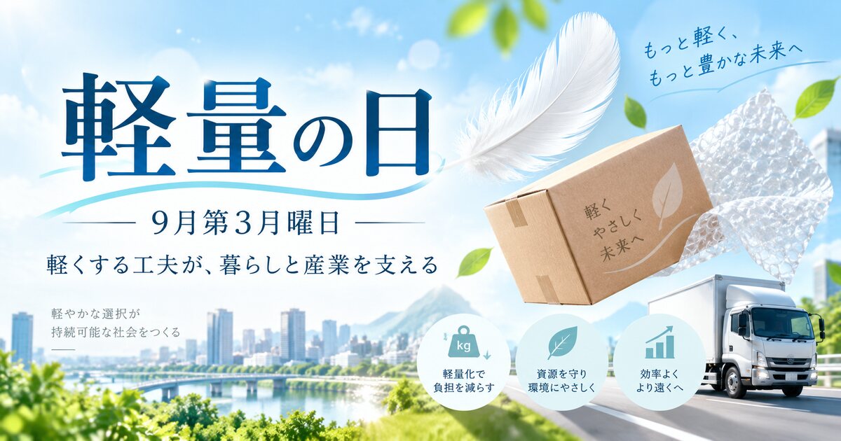 軽量の日のイメージ画像
