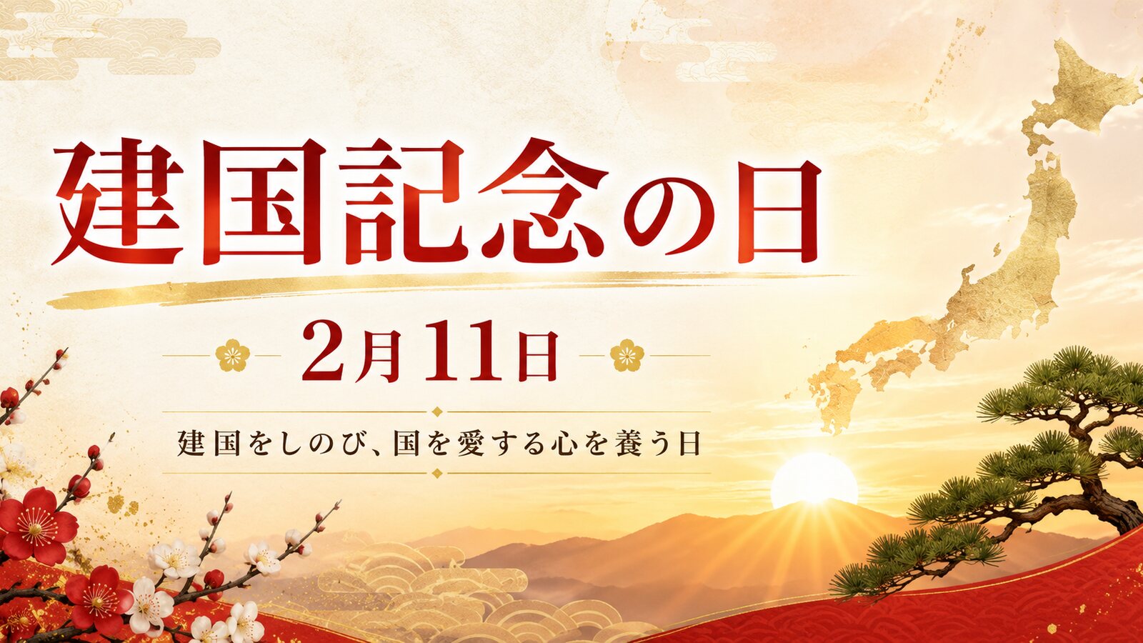 建国記念の日のイメージ画像