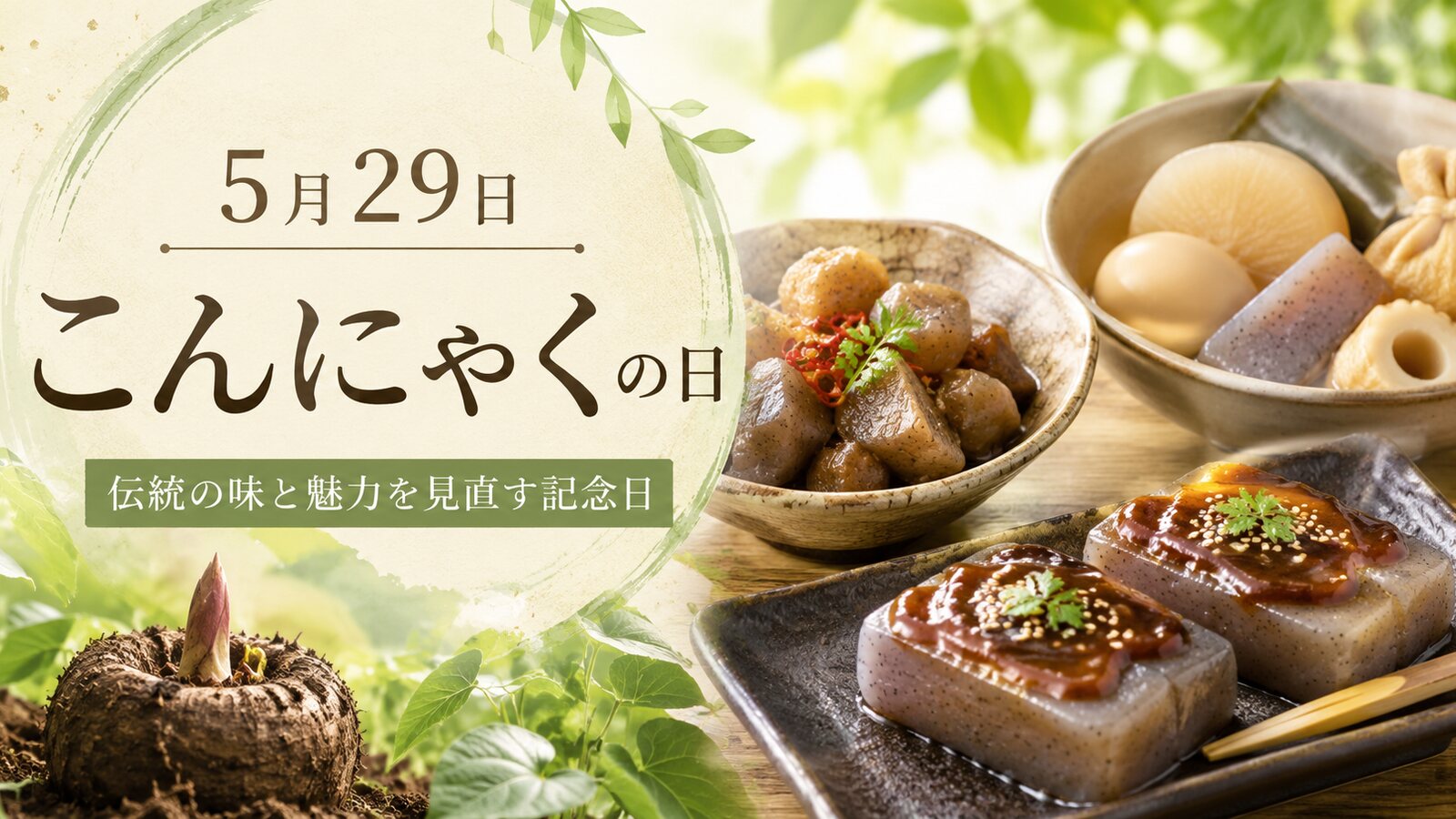 こんにゃくの日のイメージ画像