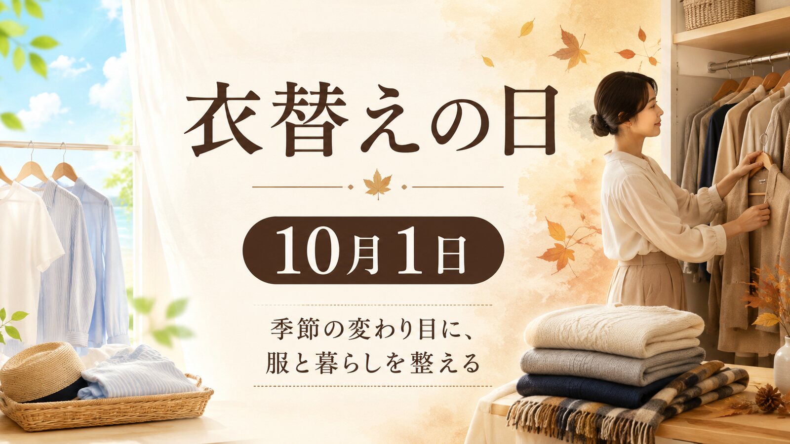 衣替えの日のイメージ画像