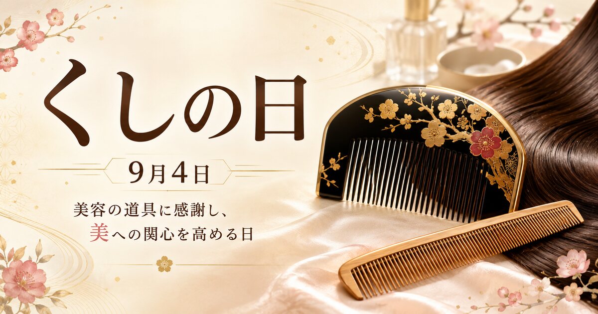 くしの日のイメージ画像
