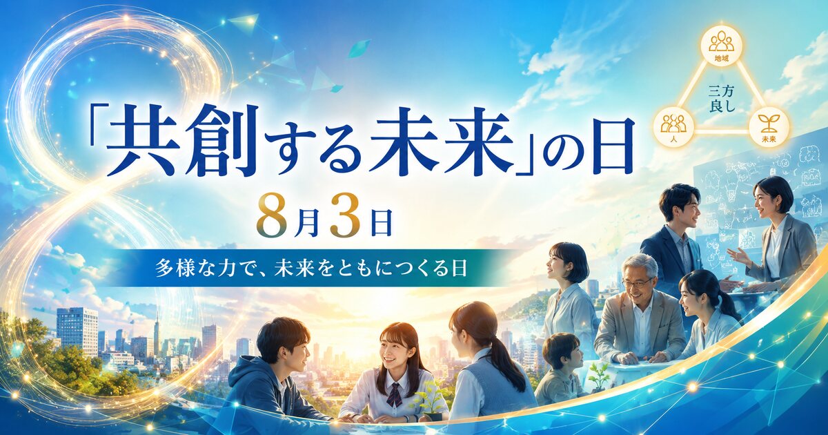 「共創する未来」の日のイメージ画像