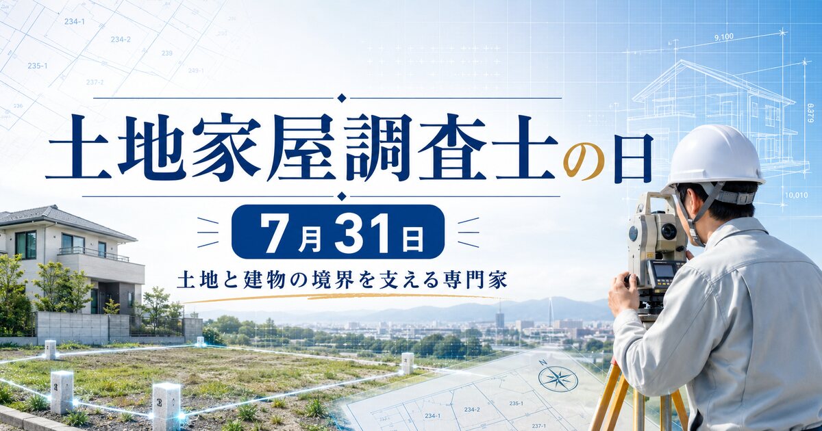土地家屋調査士の日のイメージ画像
