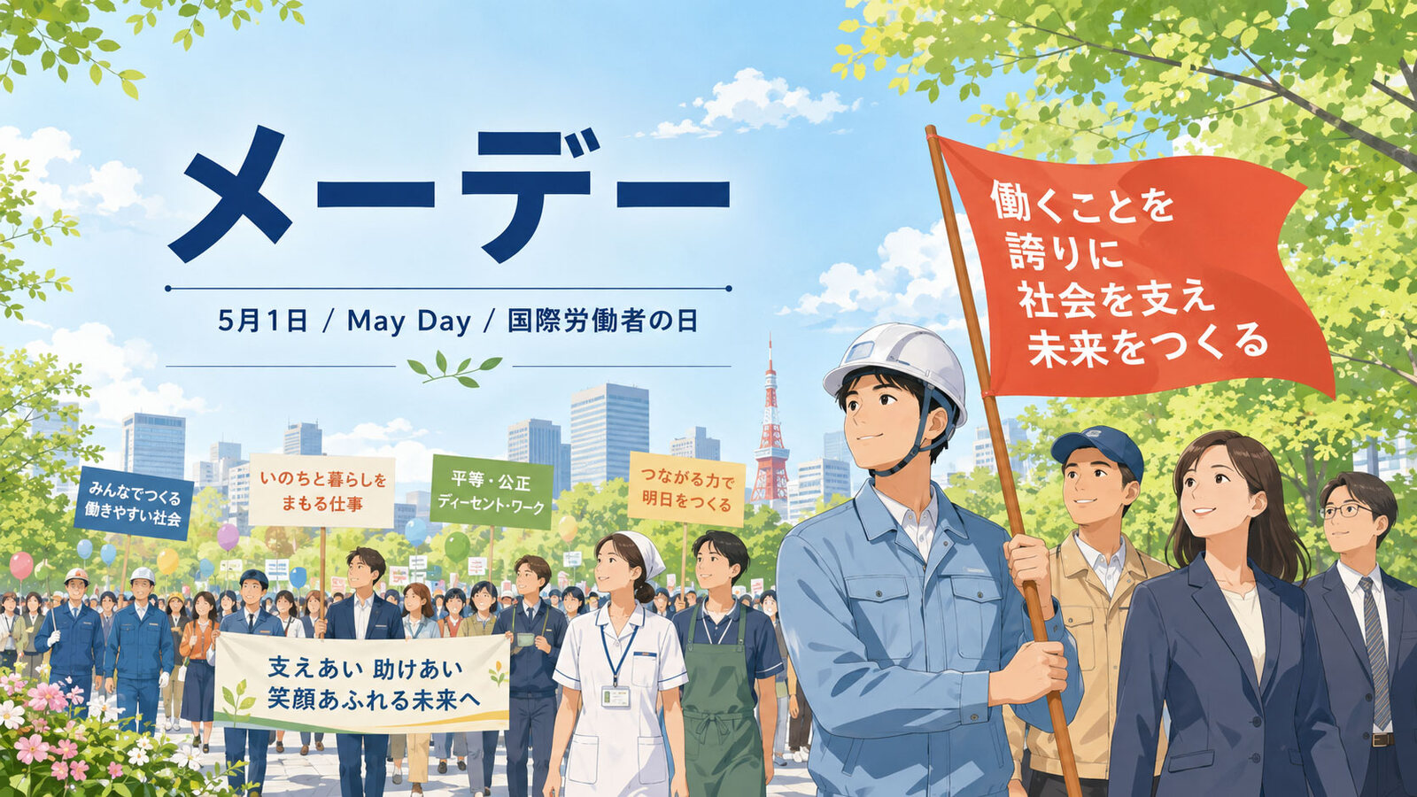 メーデーのイメージ画像