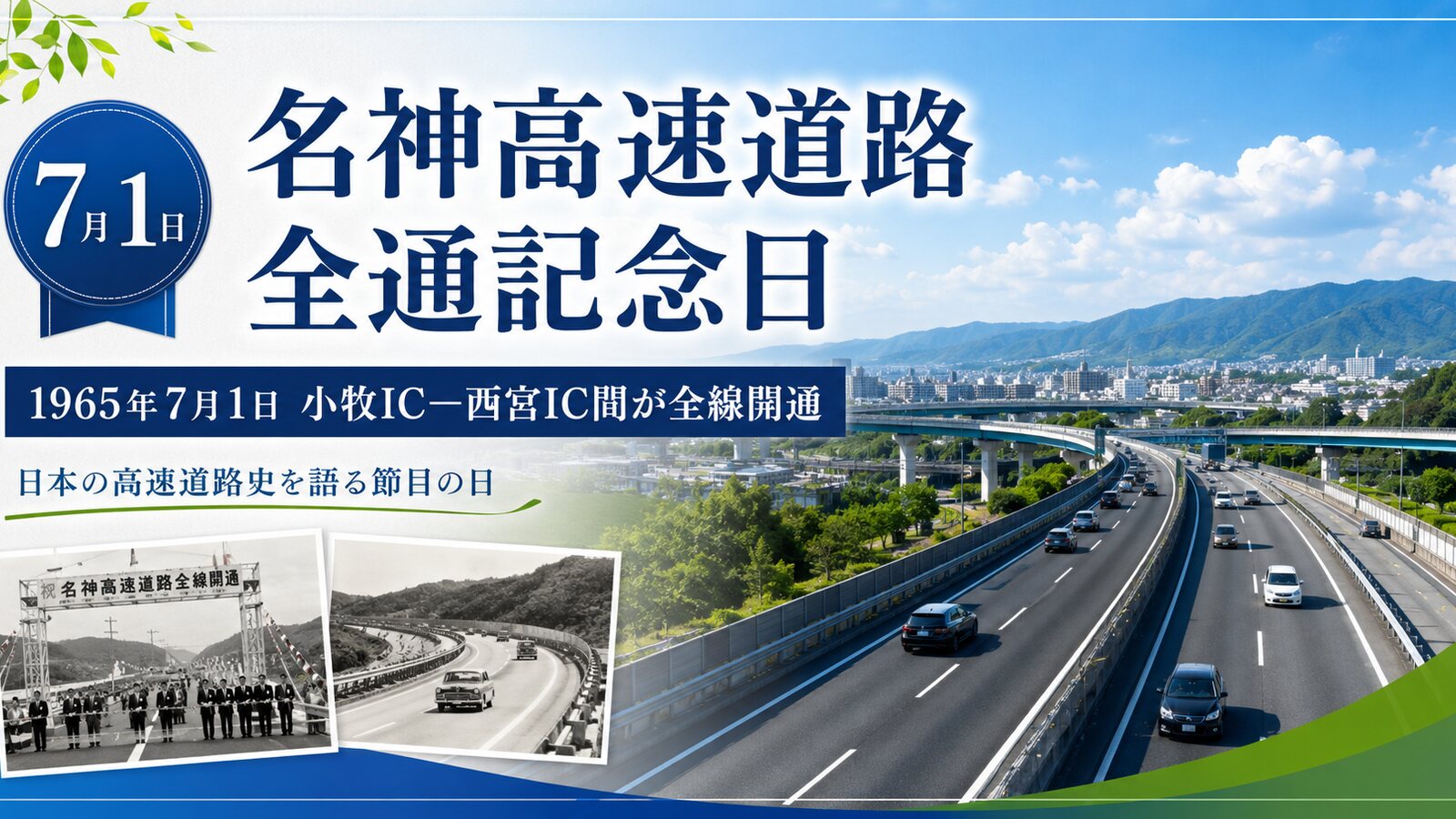 名神全通記念日のイメージ画像