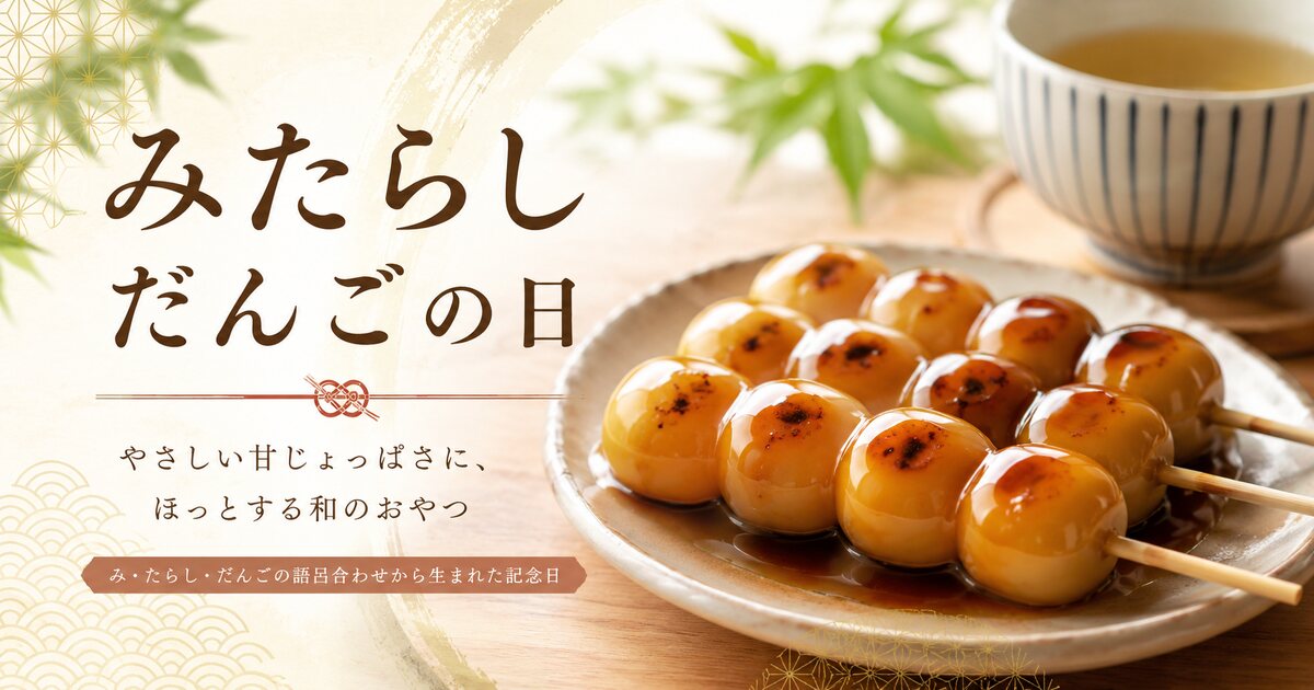 みたらしだんごの日のイメージ画像