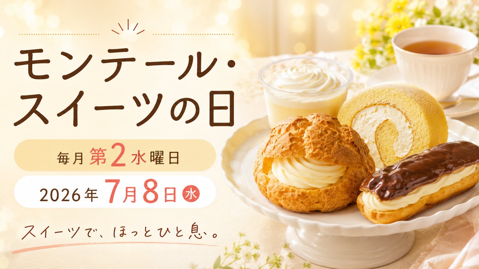 モンテール・スイーツの日のイメージ画像