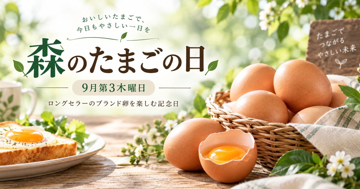 森のたまごの日のイメージ画像
