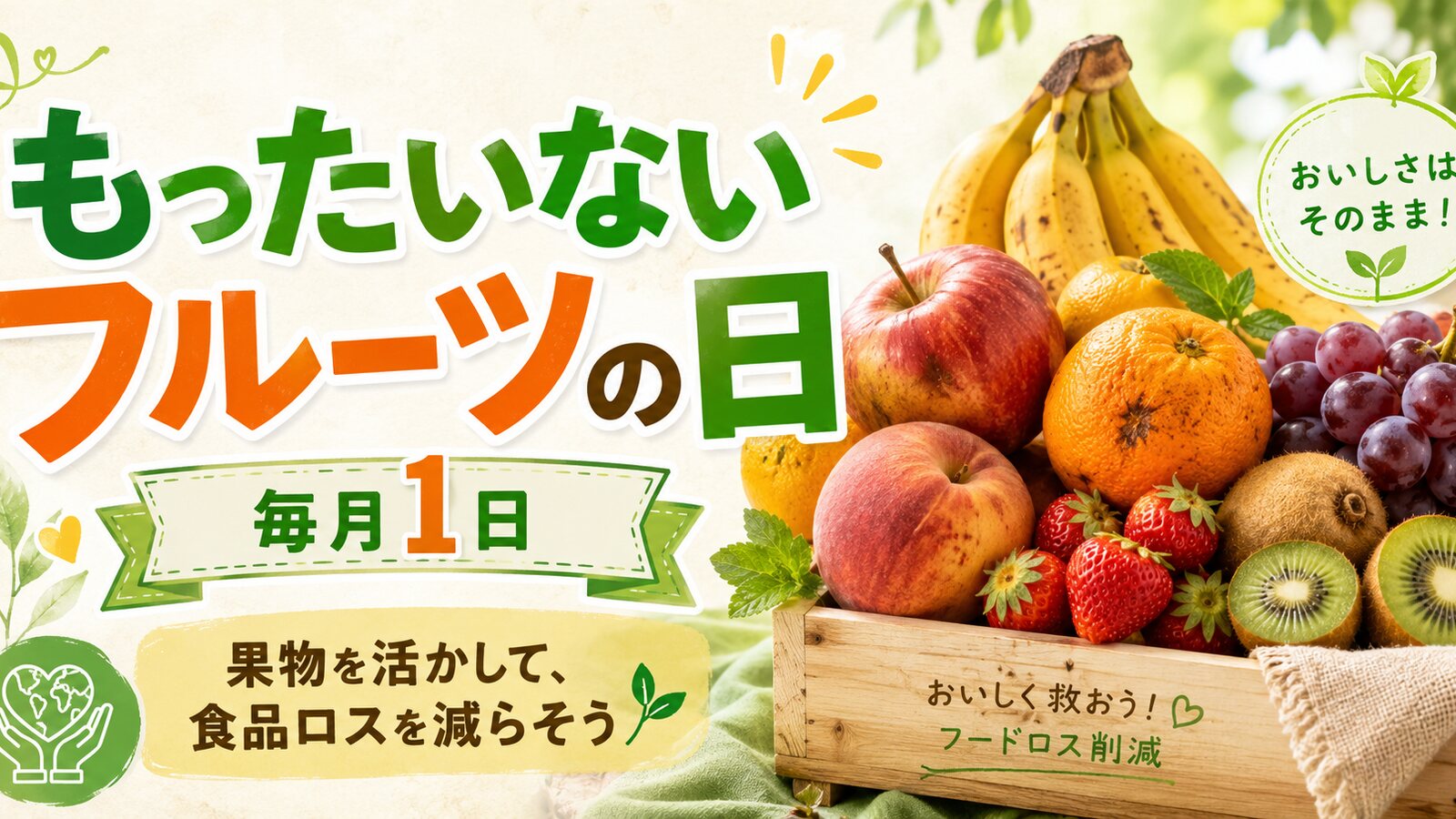 もったいないフルーツの日のイメージ画像