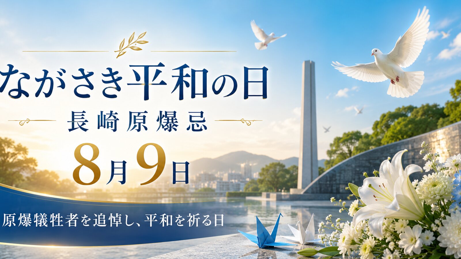 ながさき平和の日(長崎原爆忌)のイメージ画像